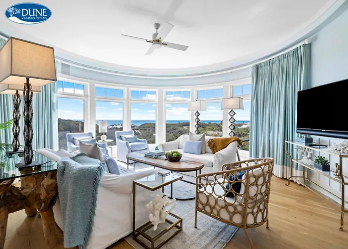 Gulf Views From All Bedrooms! 308 Compass Point 1 In Watersound - Short Walk To The Beach And Pool Condo